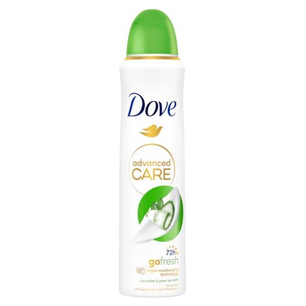 Deodorant Spray - Dove Advanced Care Go Fresh Cucumber &amp; Green Tea, 150 ml