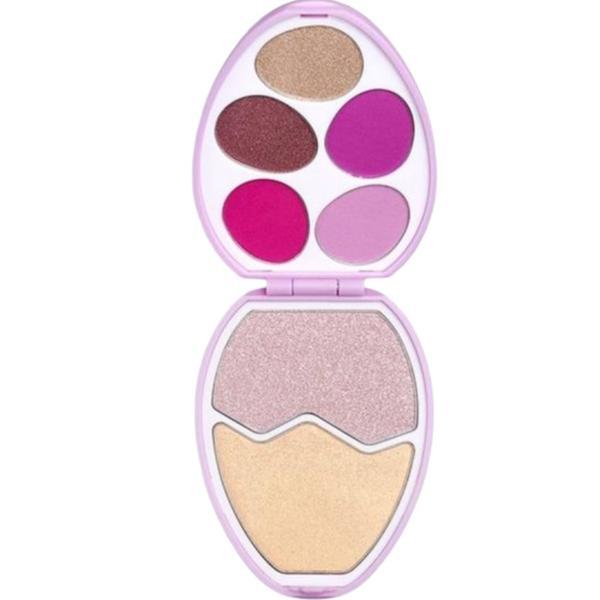 Paleta farduri Makeup Revolution I &hearts; Revolution Easter Egg Face and Shadow Palette, Candy