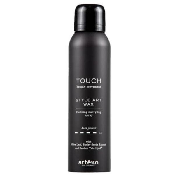 Spray cu ceara mata de par cu fixare puternică Touch Style Art Wax Artego, 150 ml