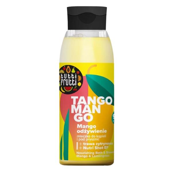 Lapte de Dus Hranitor cu Mango si Lemongrass - Tutti Frutti Nourishing Bath &amp; Shower, Farmona, 400 ml