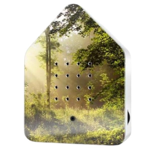 Audiobox cu Ciripit de Pasari, Sunete Ambientale si Naturale pentru Relaxare si Ambianta, Activare cu Senzor Miscare, Verde Padure