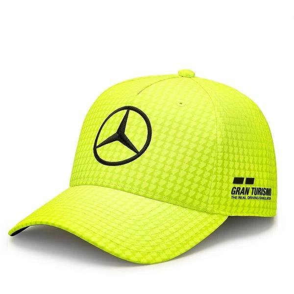 Sapca copii Mercedes Jr Map F1 Lh Col Driver Bb Cap 701223405-005, Marime universala, Galben