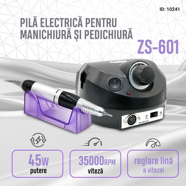 Freza electrica ZS-601 65W 35000 rpm, Negru