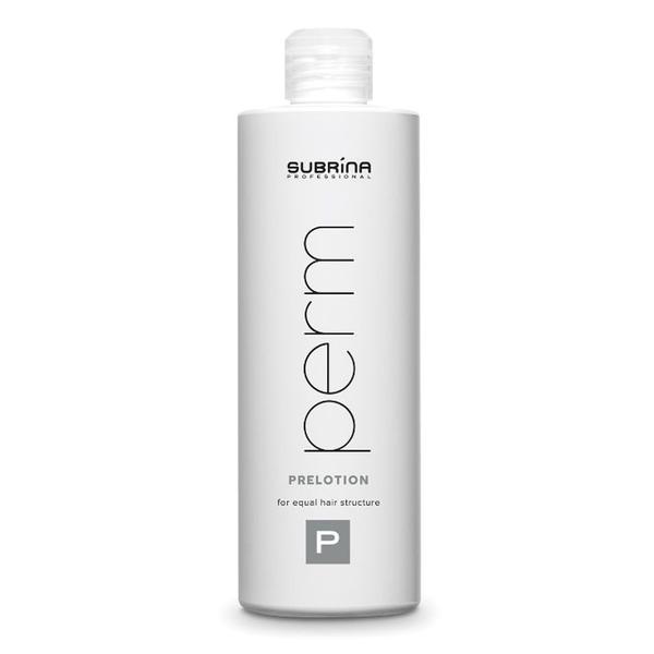 Tratament si Protectie Inainte de Ondularea Permanenta - Subrina Professional Perm Prelotion for Equal Hair Structure P, 450 ml