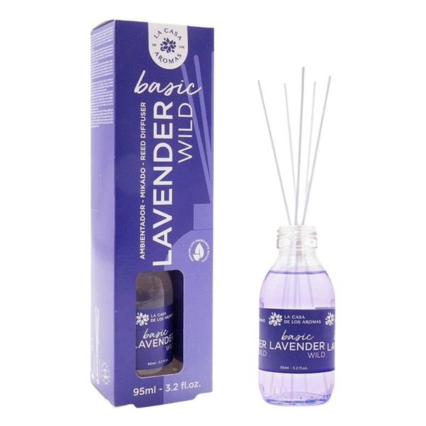 Odorizant de Camera cu Parfum de Lavanda Mikado - La Casa De Los Aromas Basic Lavender Wild, 95 ml