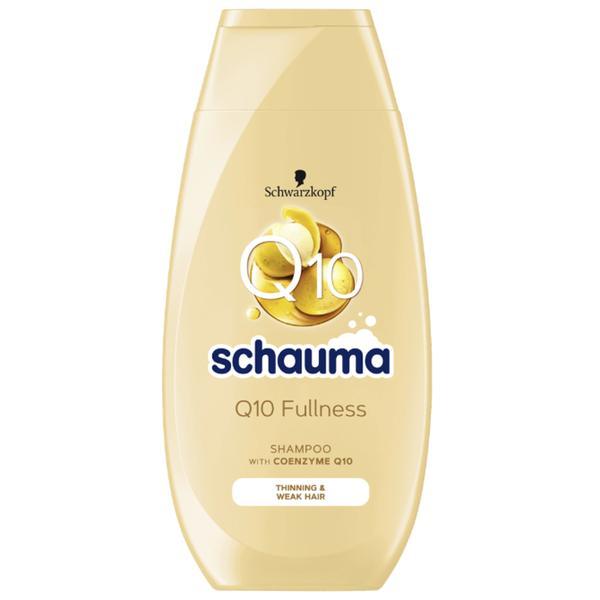 SHORT LIFE - Sampon cu Coenzima Q10 pentru Par Fragil si Subtire - Schwarzkopf Schauma Q10 Shampoo for Thinning &amp; Weak Hair, 250 ml