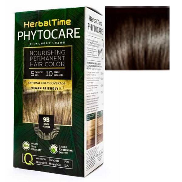 SHORT LIFE - Vopsea pentru Par Herbal Time Phytocare Rosa Impex, nuanta 5N