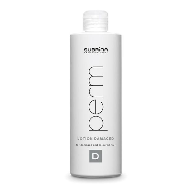 Lotiune Ondulatoare Permanenta pentru Par Degradat sau Vopsit - Subrina Professional Perm Lotion Damaged D, 450 ml