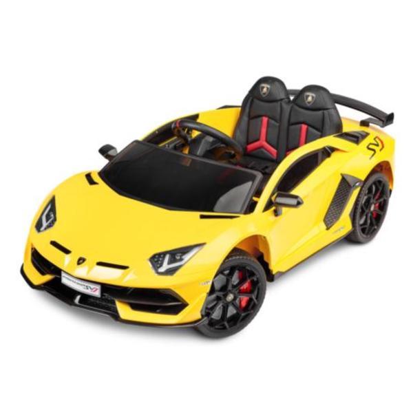 Masina electrica pentru copii Toys by Caretero, Lamborghini Galben