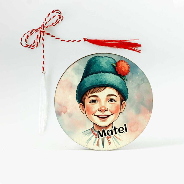 Martisor traditional pentru baietei