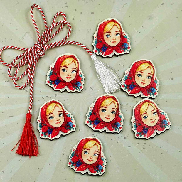 Martisor traditional Tarancuta blonda