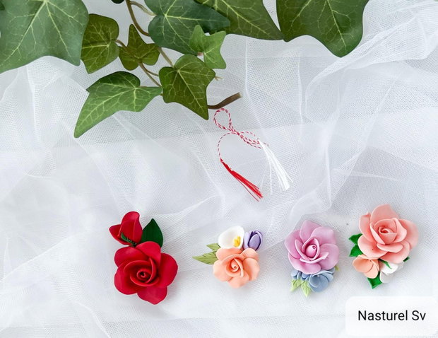 Brose martisor: Flori
