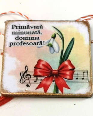 Martisoare personalizate profesoara muzica