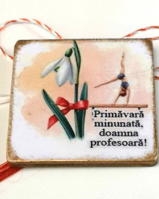Martisoare personalizate profesoara educatie fizica/ sport