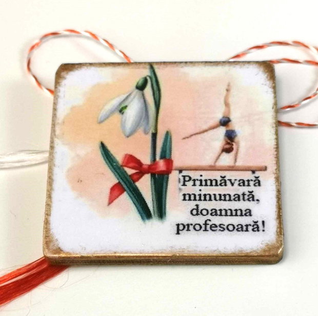 Martisoare personalizate profesoara educatie fizica/ sport