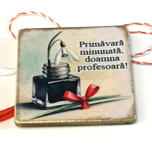 Martisoare personalizate profesoara Limba Romana