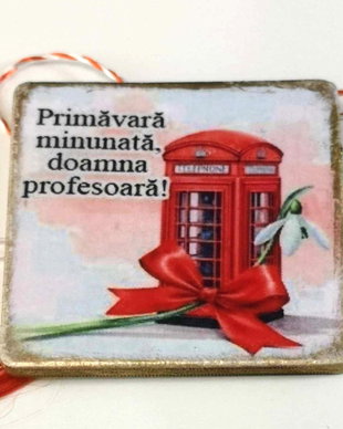 Martisoare perosnalizate profesoare Lb Engleza