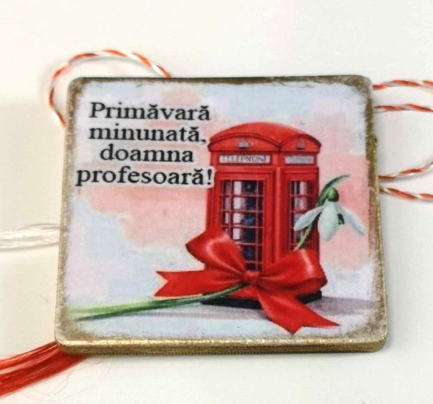 Martisoare perosnalizate profesoare Lb Engleza