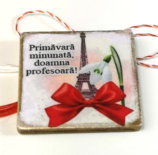 Martisoare personalizate profesoara Lb Franceza