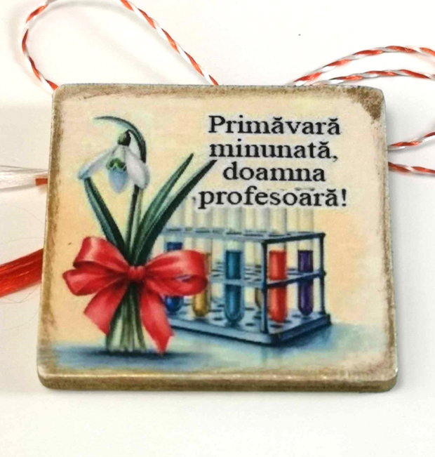 Martisoare personalizate profesoara chimie