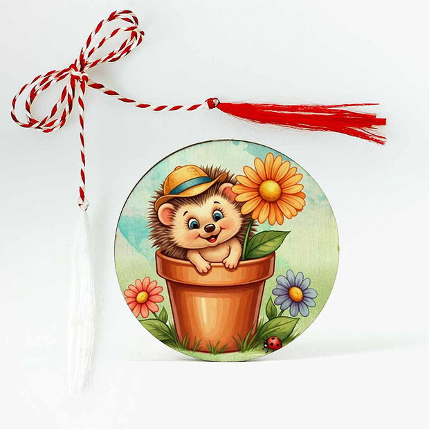 Martisor pentru copii, tema arici