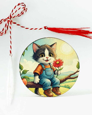 Martisor cu pisica motanel