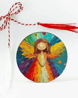 Martisor cu ingeras
