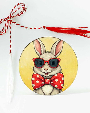 Martisor copii cu iepuraș
