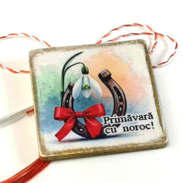 Martisor norocos cu potcoava