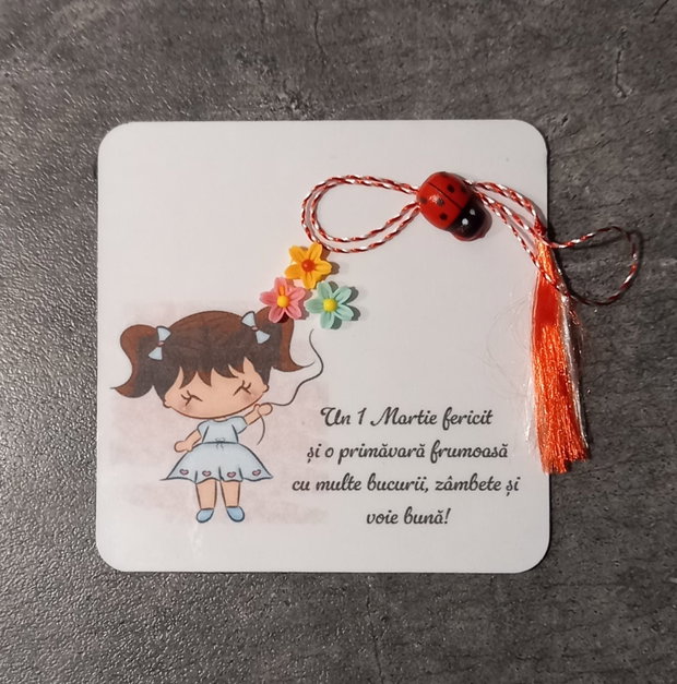 Martisor magnetic personalizat