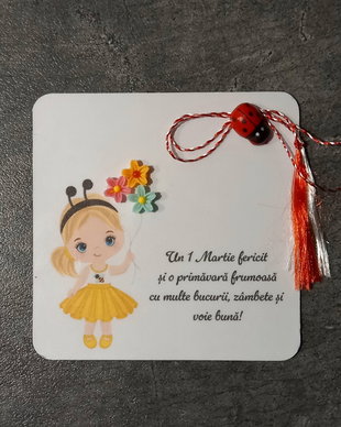 Martisor magnetic personalizat