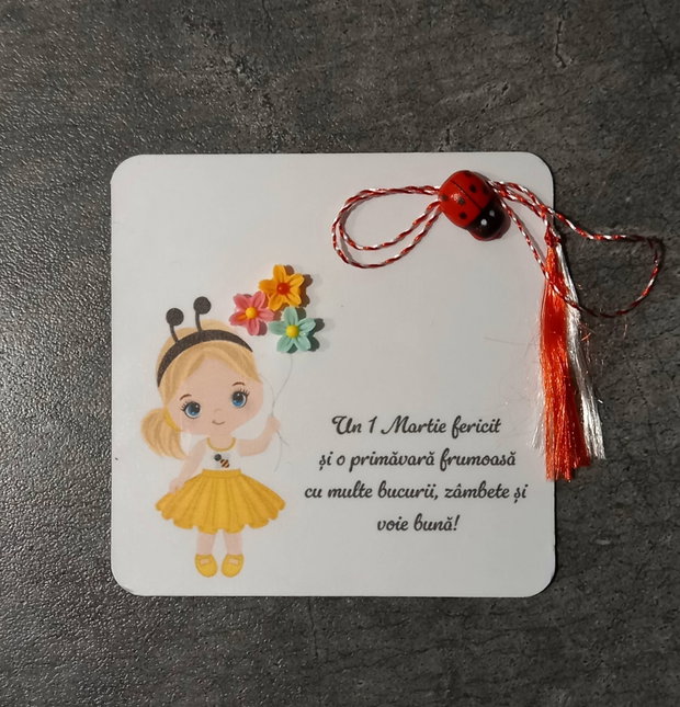 Martisor magnetic personalizat