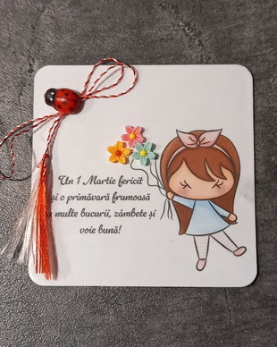 Martisor magnetic personalizat