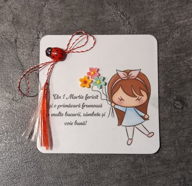 Martisor magnetic personalizat