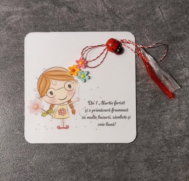 Martisor magnetic personalizat