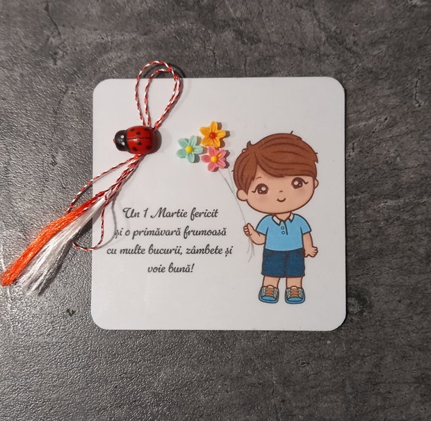 Martisor magnetic personalizat