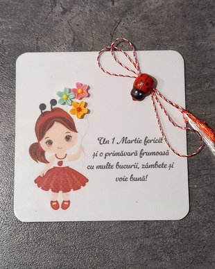 Martisor magnetic personalizat