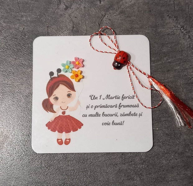 Martisor magnetic personalizat