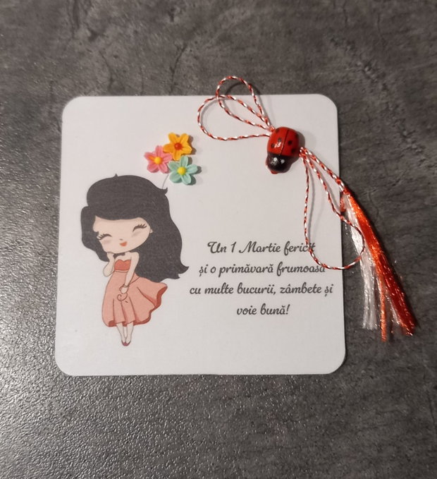 Martisor magnetic personalizat