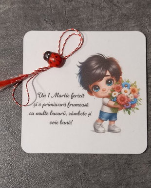 Martisor magnetic personalizat