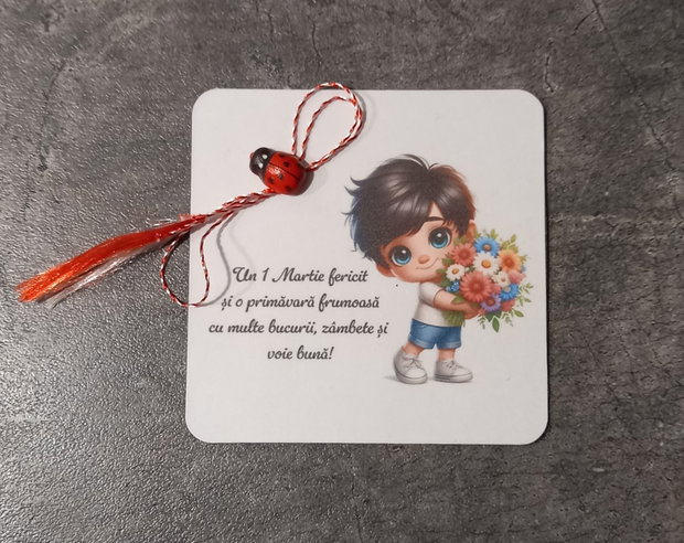 Martisor magnetic personalizat
