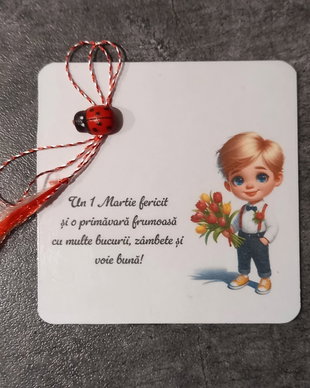 Martisor magnetic personalizat