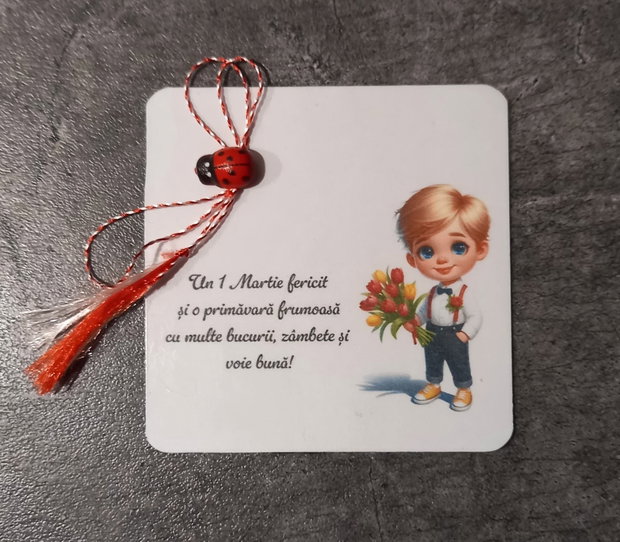 Martisor magnetic personalizat