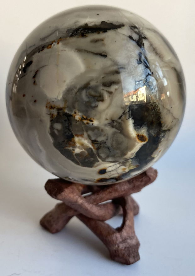 Agata Vulcanica - sfera piatra semipretioasa