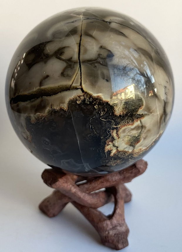 Agata Vulcanica - sfera piatra semipretioasa