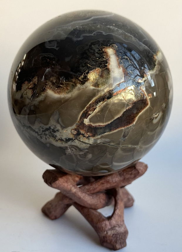 Agata Vulcanica - sfera piatra semipretioasa