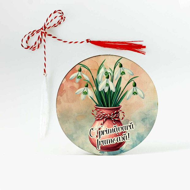 Martisor cu flori - Ghiocei