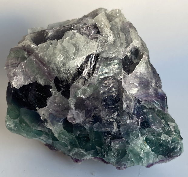 Fluorit Rainbow - Specimen piatra bruta