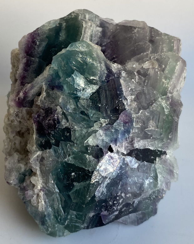 Fluorit Rainbow - Specimen piatra bruta