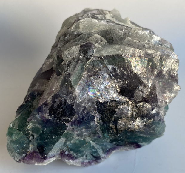 Fluorit Rainbow - Specimen piatra bruta